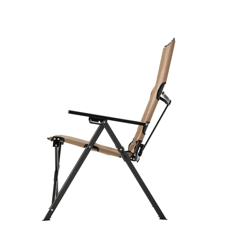 再出品 REI メッシュアウトドアチェア グリーン※ダメージ箇所